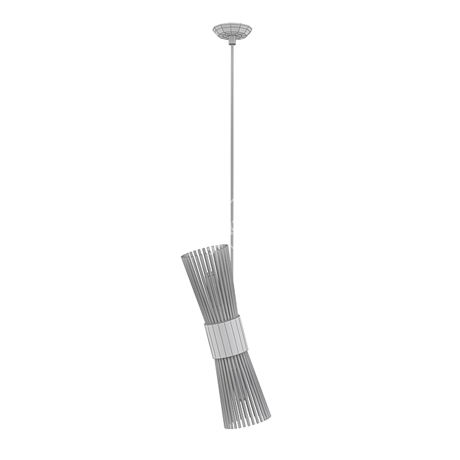Glowing Halo Pendant 3D model image 2