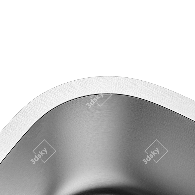 Blanco ADA Stainless Sink 3D model image 3
