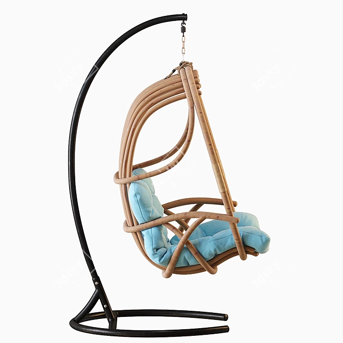 Suspended Swing Chair - Modern Design 3D model image 49