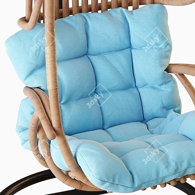 Suspended Swing Chair - Modern Design 3D model image 52