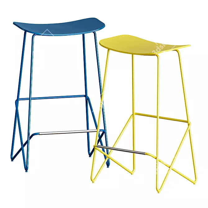 Title: Desalto Endless Stool 3D model image 1