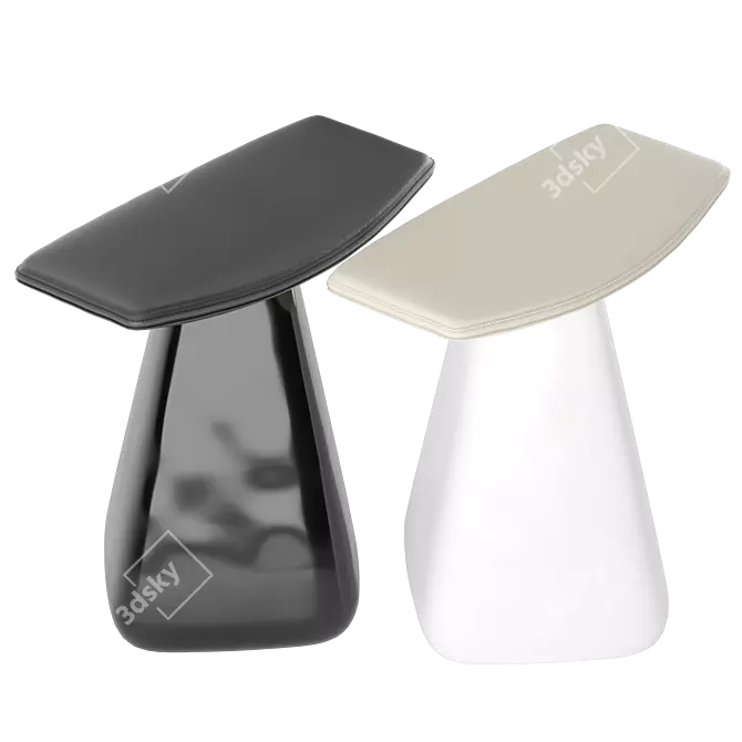 Delcourt's Dam Stool: Modern Elegance 3D model image 2