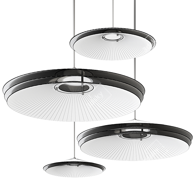 COLETTE Pendant Lamp: Modern LED Design 3D model image 2