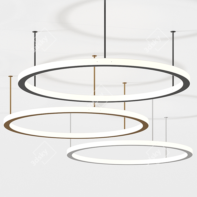 Rio KAIA: Versatile Ceiling Wall Light 3D model image 2