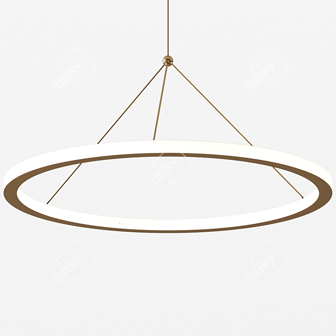 RIO In and Out Pendant Light 3D model image 1