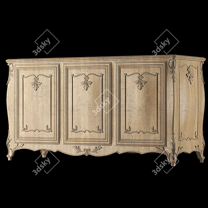 Italian Elegance: Roberto Giovannini Buffets 3D model image 2