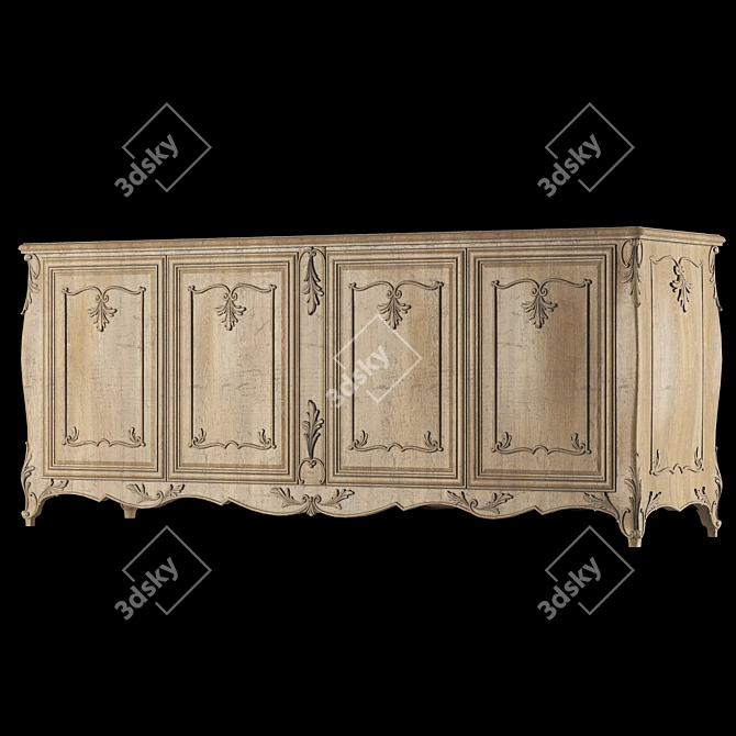 Italian Elegance: Roberto Giovannini Buffets 3D model image 3