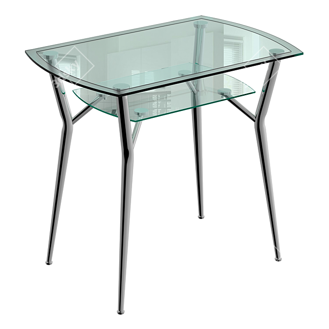 Canopus Compact Dining Table 3D model image 1
