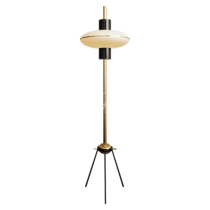 Modern Floor Lamp by RONA 3D model image 1