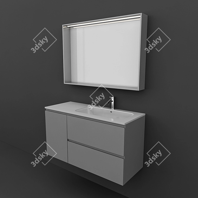 Modern XIL Composition: Stylish Design 3D model image 2