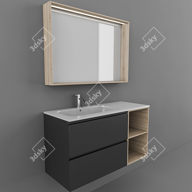 Modern Lasaidea XIL Composition 05 3D model image 2