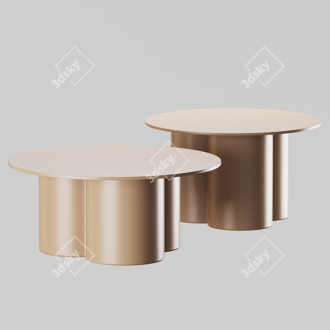 DANTE RAYONS Coffee Table 3D model image 3