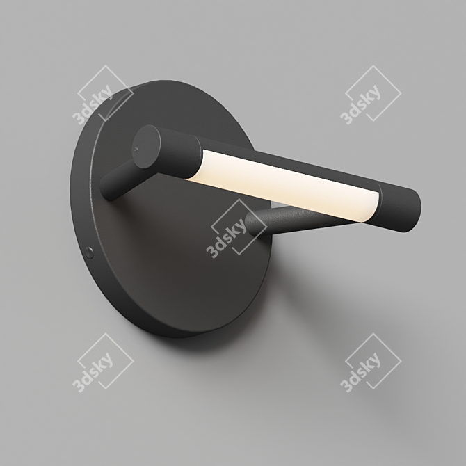 Maro Outdoor Wall Sconce 3D model image 3