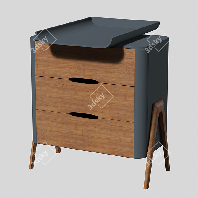 TORSTEN KOMOD Chest of Drawers 3D model image 1