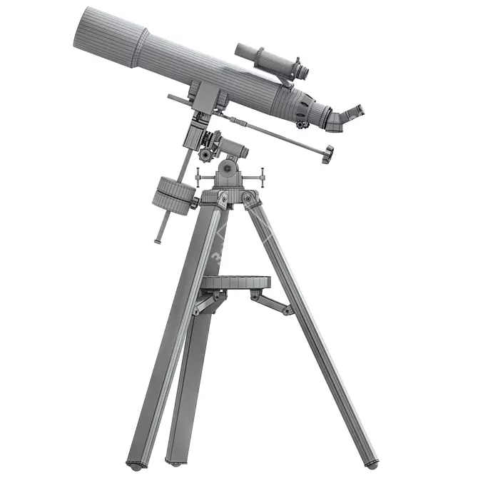 Xiaomi Polar BeeBest Telescope: Crystal Clear Views 3D model image 8