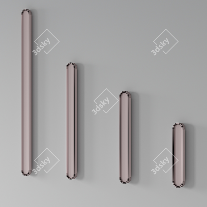 Nordic Line Wall Lamp 3D model image 2