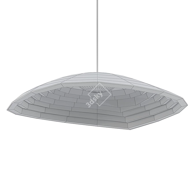 Modern LED Pendant Lamp: VALENTINA 3D model image 2
