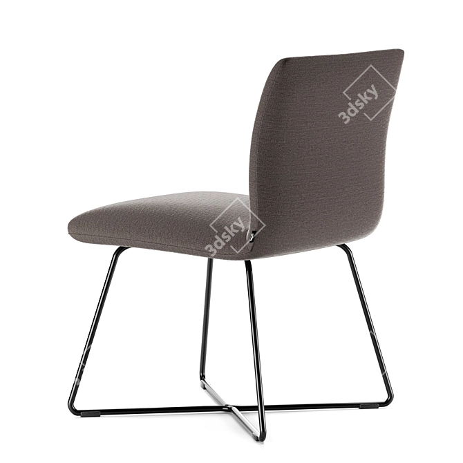 Modern Jalis Chair by Jehs & Laub 3D model image 3