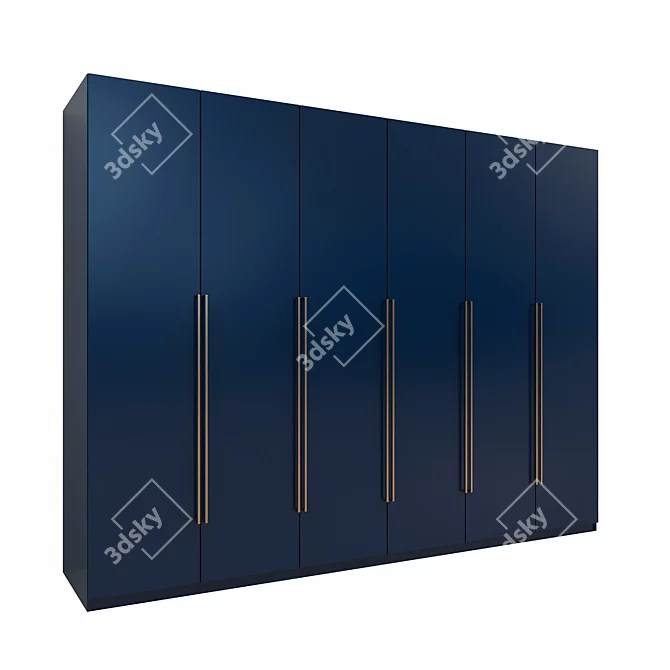 Gramercy 2014 Armoire Closet 3D model image 2