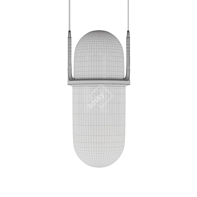 Elegant Pille Pdi Pendant Light 3D model image 4