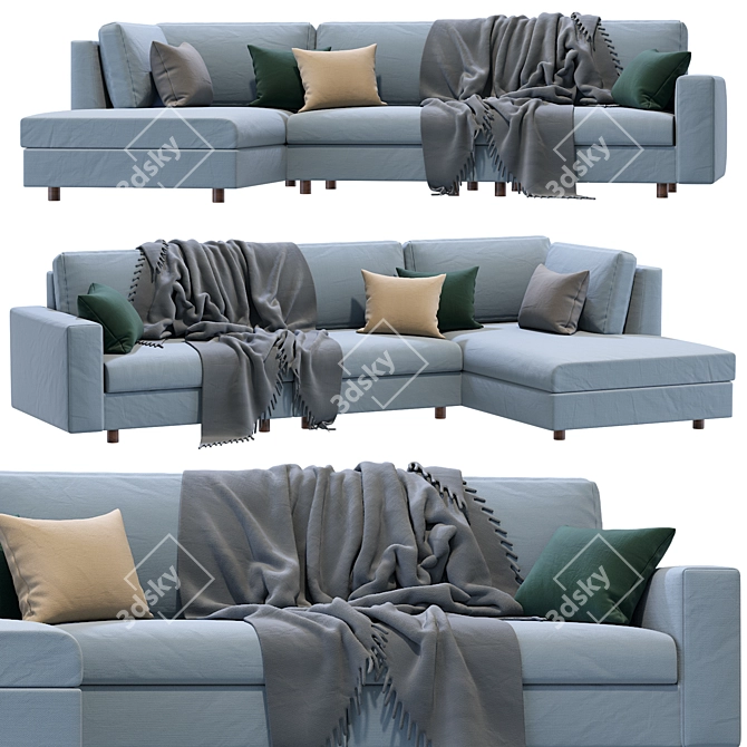 Timeless Elegance - Prostoria Classic Sectional 3D model image 3