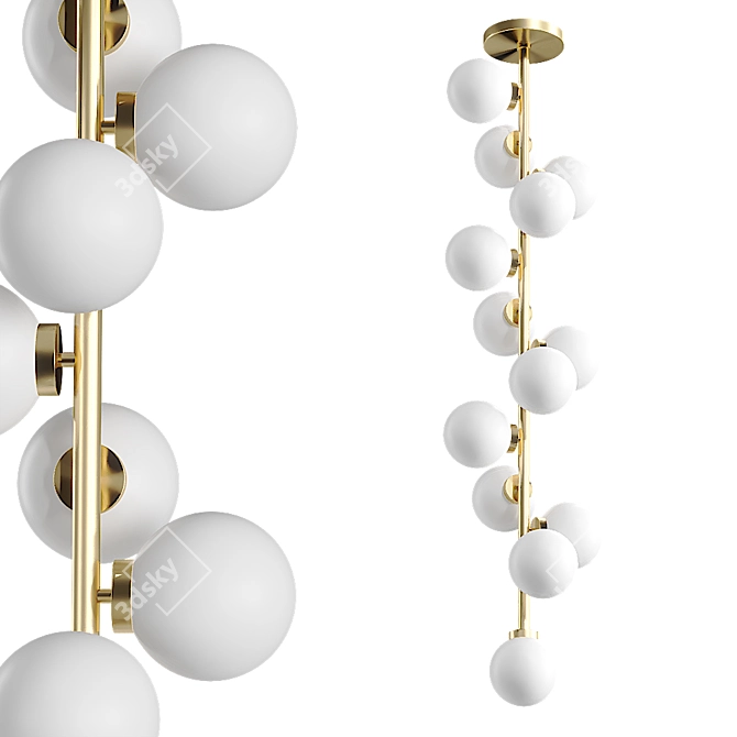 Handle Studio Branch Pendant 3D model image 1