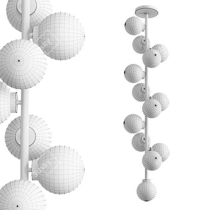 Handle Studio Branch Pendant 3D model image 2