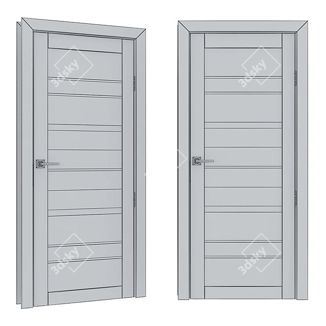 Russian Doors Collection 3D model image 3