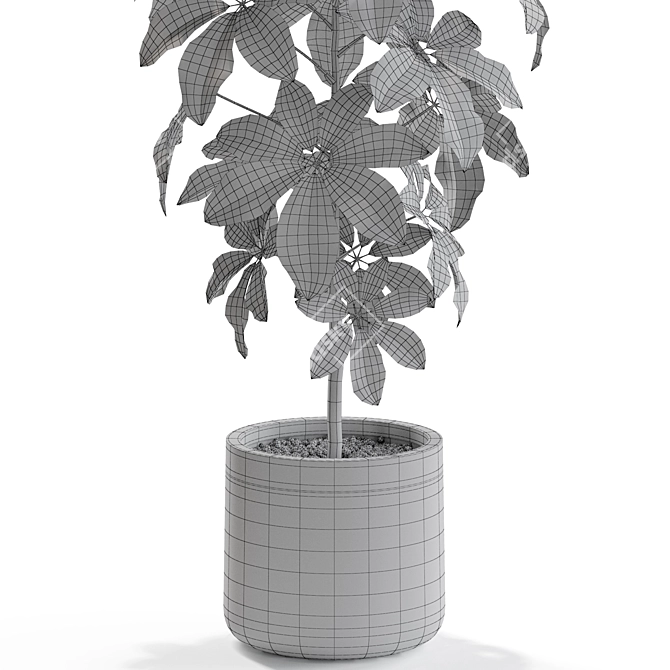 Lush Greenery Set 3D model image 2