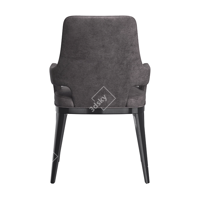 Modern Aspen Armchair 3D model image 3