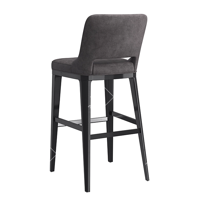 Modern Aspen Barstool: Stylish and Comfortable 3D model image 4