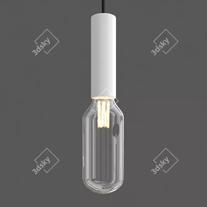 Title: Oran Handcrafted Pendant Light 3D model image 4