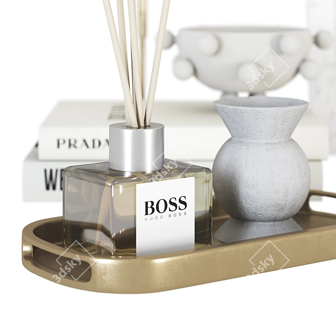 Turbo Decor Set: 30849 Polys 3D model image 6