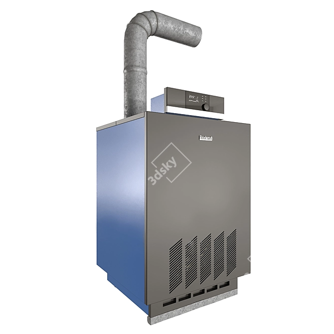 Efficient Gas Boiler Buderus G124 WS 3D model image 1