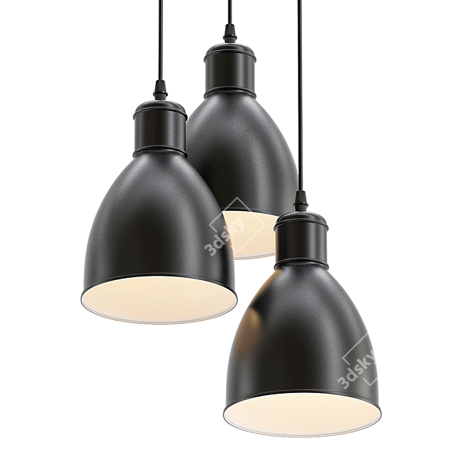 Elegant Illumination: Eglo Priddy 3D model image 1