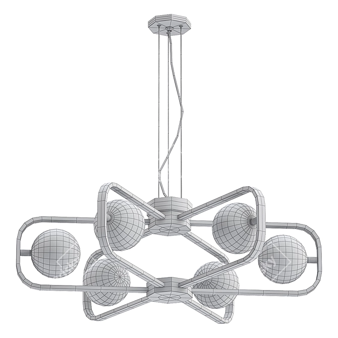 Maytoni Avola Pendant Chandelier 3D model image 2