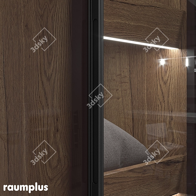 Versatile Hinged Cabinet with RPE Sistema Raumplus 3D model image 10