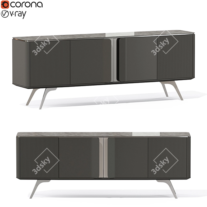 Berlin Tarikkaraca: Sleek and Modern Design 3D model image 1