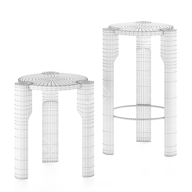Elevate Seating with DOMUS 3D model image 4