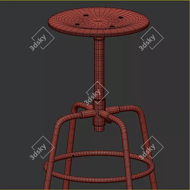 Versatile IKEA TORNVIKEN Kitchen Island 3D model image 6