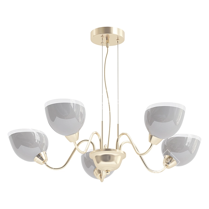 Elegant Lumion ALORA Chandelier 3D model image 1