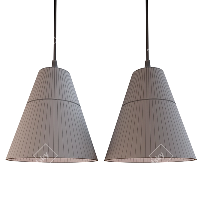 LIGNA Pendant Light: Sleek and Stylish 3D model image 4