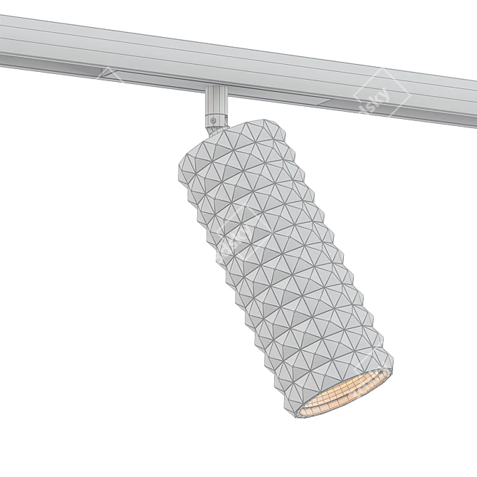 DurCoral Track Light: Inciso Q4 48V 3D model image 2