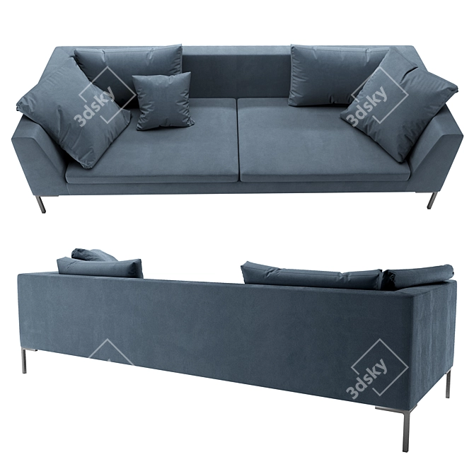 Charles Large Sofa 3D model image 2