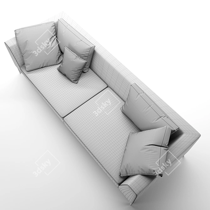 Charles Large Sofa 3D model image 5