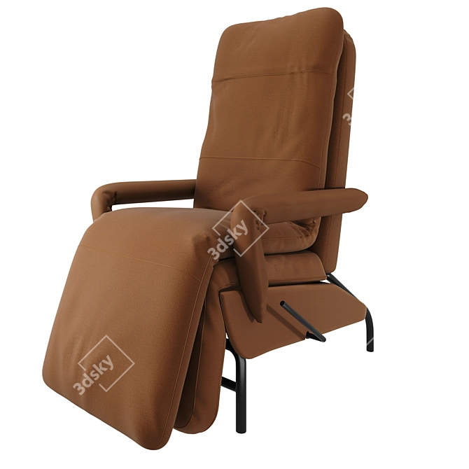 ComfortMax Hospital Armchair 3D model image 1