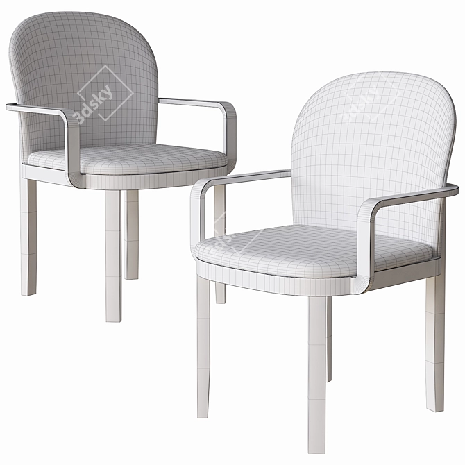 Pianca Orchestra Chair: 3D Model 3D model image 3