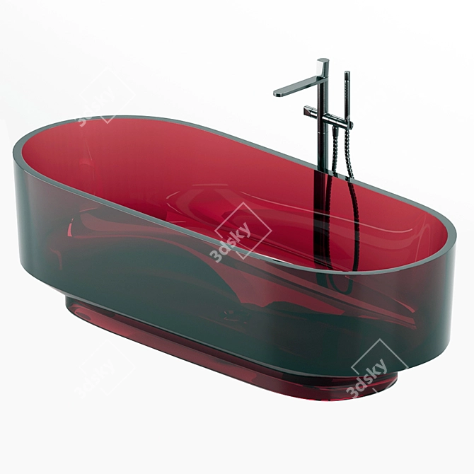 Luxury Bath Borghi with Exclusive Design 3D model image 7