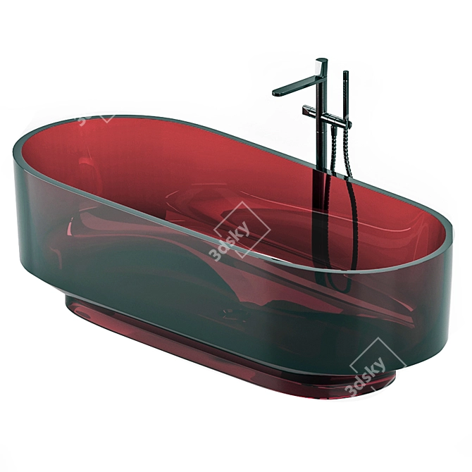 Luxury Bath Borghi with Exclusive Design 3D model image 14
