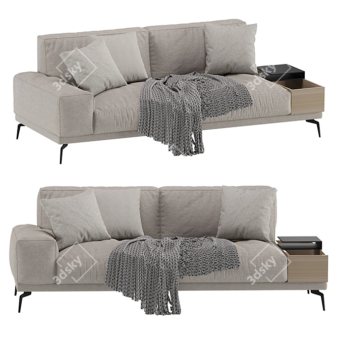 Modern Blake Sofa - Ditre Italia 3D model image 1